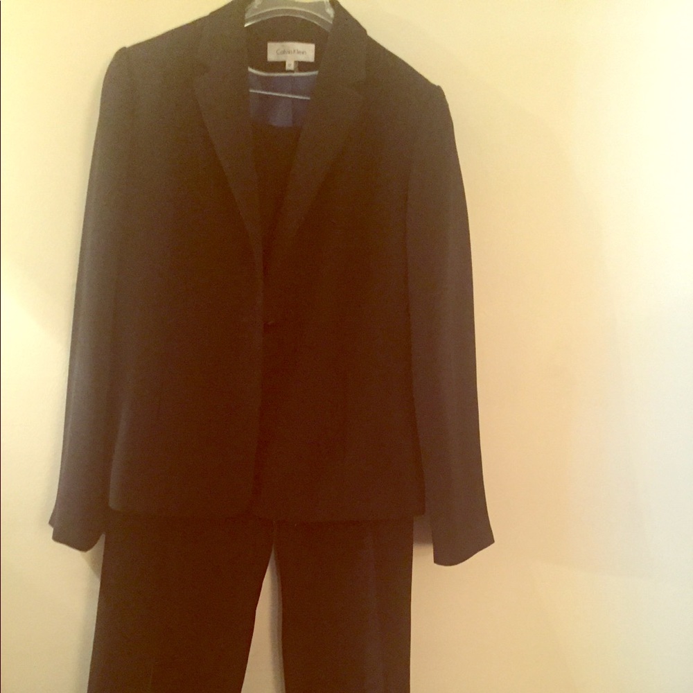 Calvin Klein Black Suit!